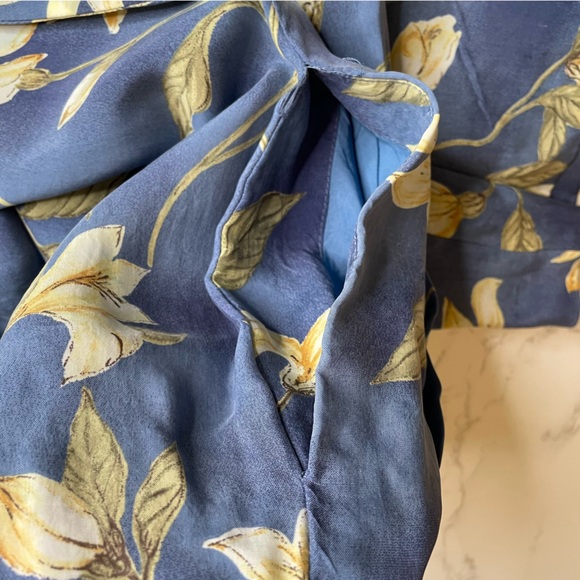 Bobby Jones Vintage Floral Sleeveless Button Down Matching Shorts Set | Size 6 - Picture 12 of 15